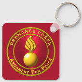 Ordnance Corps Sleutelhanger (Achterkant)