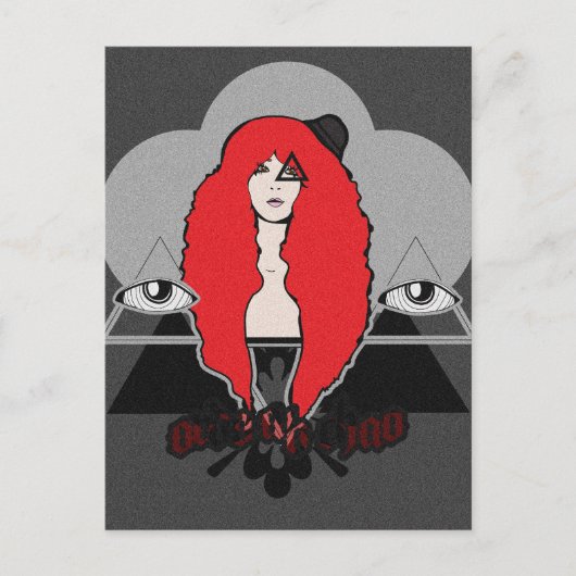 Ordo Ab Chao Briefkaart (Voorkant)