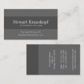 Ordonnance personnalisée - Cartes de visite du pro (Devant / Derrière)