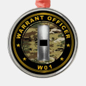 Ordonnateur één metalen ornament (Voorkant)