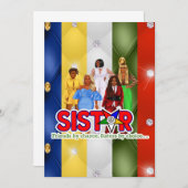 Ordre de la carte de soeurs Etoile Orientale (Devant / Derrière)