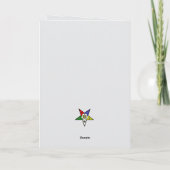 Ordre de l'Etoile de l'Est obtenir carte de puits  (Dos)