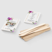 Ordre de service funéraire Ensemble de éventails à (Non-assemblé)