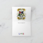 Ordre des Etoiles orientales Cartes de voeux (Intérieur)