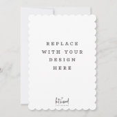 ORDRE D'IMPRESSION 5 x 7 pouces carte Dicter Bord (Devant)