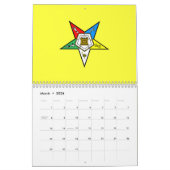 Ordre d'OES du calendrier oriental d'étoile (Mar 2026)