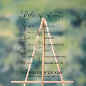 Ordre mariage des événements Icônes Calligraphie C (Neutre)