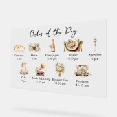 Ordre mariage des événements illustré (Angle)