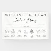 Ordre moderne des événements Bannière Modèle Maria (Horizontal)