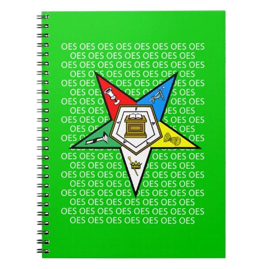 Ordre OES du Carnet Etoile Orientale (Devant)