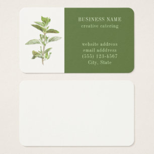 OREGANO 3.5x2 Carte de visite II