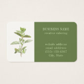 OREGANO 3.5x2 Carte de visite II (Devant)