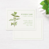 OREGANO FRAIS 3.5x2.5 Carte de visite (Bureau)