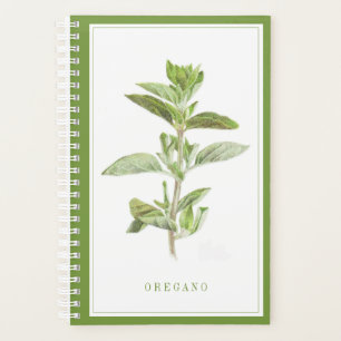 OREGANO FRAIS 5.5x8.5 Planificateur / Vert