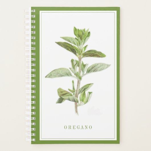 OREGANO FRAIS 5.5x8.5 Planificateur / Vert (Devant)