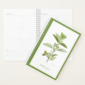 OREGANO FRAIS 5.5x8.5 Planificateur / Vert (Devant avec enveloppe)