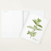 ORÉGANO FRAIS 8.5x11 Planificateur / Calendrier (Devant avec enveloppe)