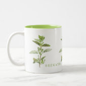 OREGANO LIME FRAÎCHE Mug à deux tons (Gauche)