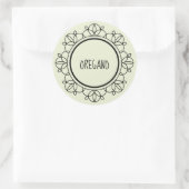 oregano spice labels (Tas)