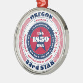 Oregon 33e ornement de Noël d'État (Gauche)