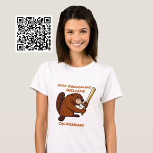 Oregon Beaver verwelkomt Californiërs T-shirt
