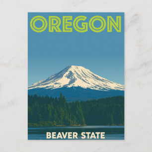Oregon Beaversstaat Briefkaart