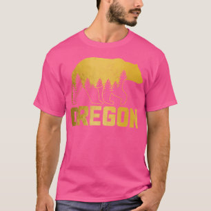Oregon Beer Grizzly Pride Outdoor Hiking PNW Vinta T-shirt