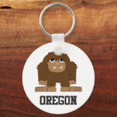 Oregon Bigfoot Sleutelhanger (Voorkant)