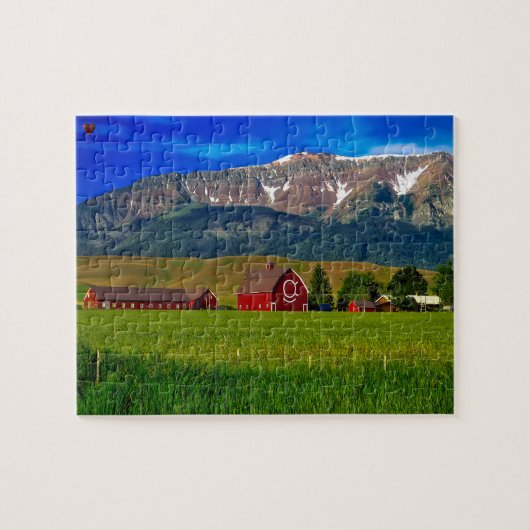 Oregon Boerderij Legpuzzel (Horizontaal)