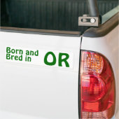 Oregon Bred (Bumper) ticker Bumpersticker (Op Truck)