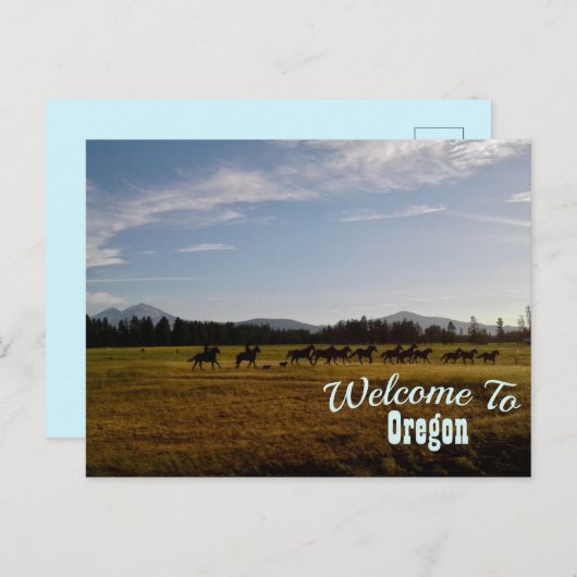 Oregon Briefkaart (Voorkant / Achterkant)
