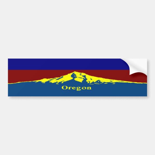 OREGON BUMPERSTICKER (Voorkant)