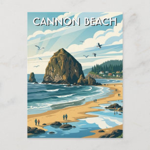Oregon Cannon Beach Reizen Briefkaart