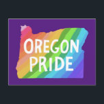 Oregon Carte illustrée PRIDE RAINBOW<br><div class="desc">Découvrez ce dessin coloré de la carte de l'Oregon. Modifiez la couleur arrière - plan ou ajoutez votre propre texte. Visitez mon magasin pour plus de détails !</div>