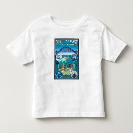 Oregon Coast Aquarium Kinder Shirts (Voorkant)
