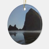 Oregon Coast Canon Beach Keramisch Ornament (Links)