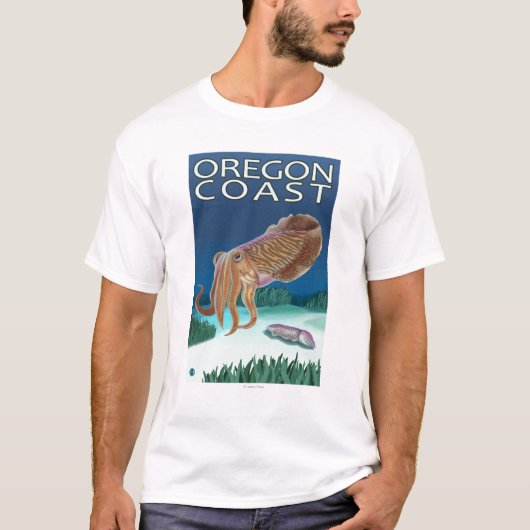 Oregon Coast Cutlefish T-shirt (Voorkant)