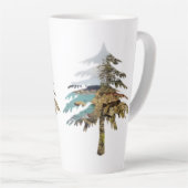 Oregon Coast Cutout Latte Mok (Rechterhoek)