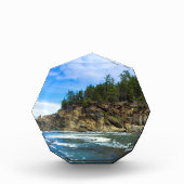 Oregon Coast Glass Desk Art Fotoblokken (Voorkant)