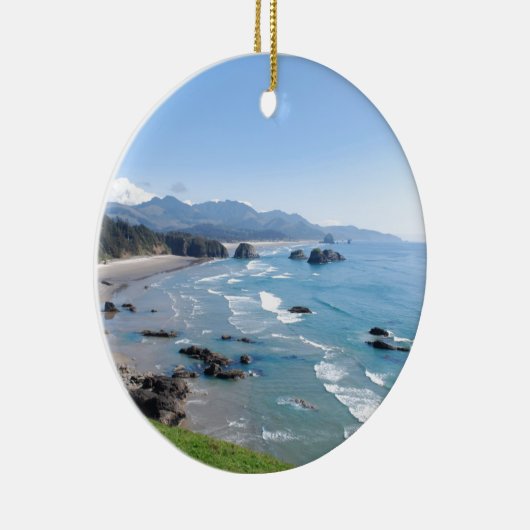 Oregon Coast Keramisch Ornament (Rechts)