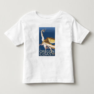 Oregon Coast Octopus Kinder Shirts