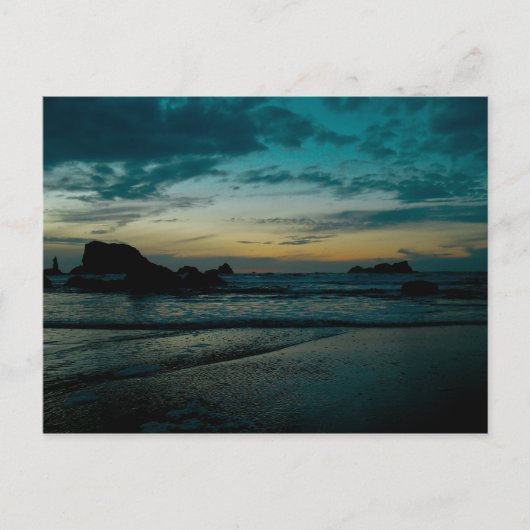 Oregon Coast Sunset 02 Briefkaart (Voorkant)