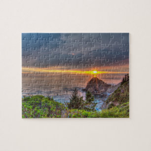 Oregon Coast Sunset Legpuzzel