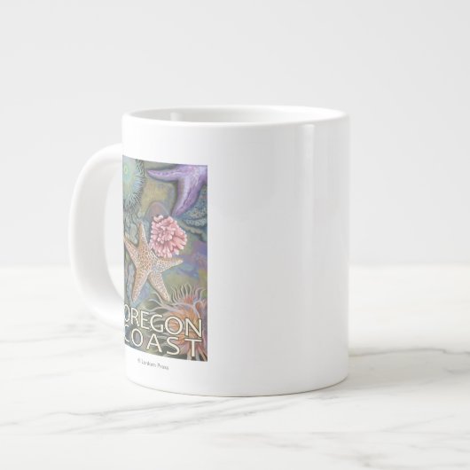 Oregon Coast Tidepool Grote Koffiekop (Voorkant links)