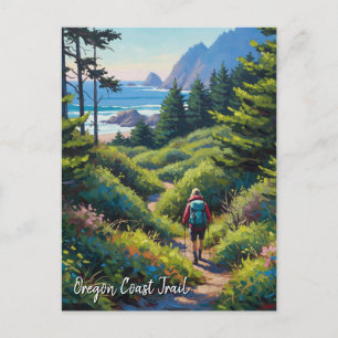 Oregon Coast Trail Briefkaart