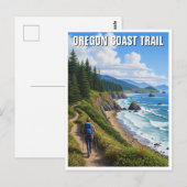 Oregon Coast Trail Briefkaart (Voorkant / Achterkant)
