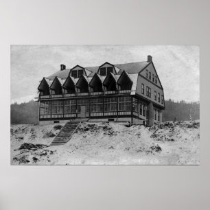 Oregon Coast Uitzicht of Outlook Inn Hotel Poster