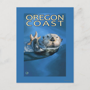 Oregon Coast Zee Otter Briefkaart