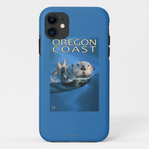 Oregon Coast Zee Otter iPhone 11 Hoesje