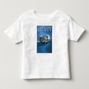 Oregon Coast Zee Otter Kinder Shirts